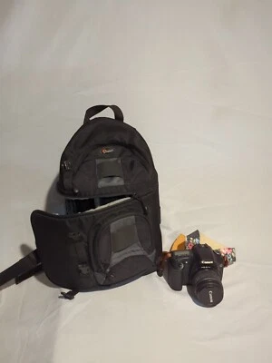 Canon EOS 30D  DSLR Camera  EFs 18-55mm f/3.5-5.6  Lowepro SlingShot 200AW Bag - Image 1 of 4