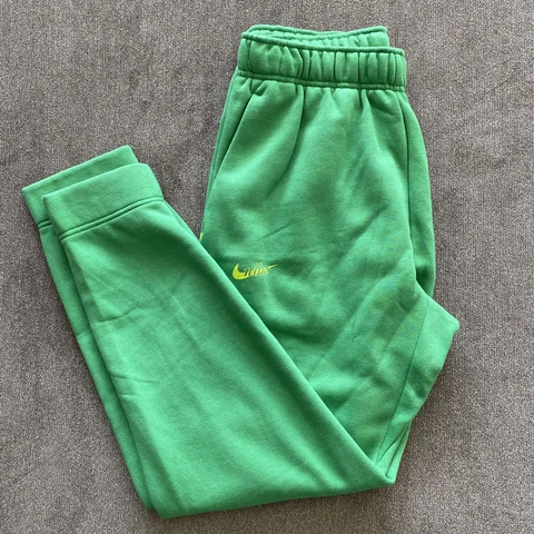 Nike Oregon Ducks Fleece Sweatpants Green / Yellow Men’s Size Large DC7541-377 Cover