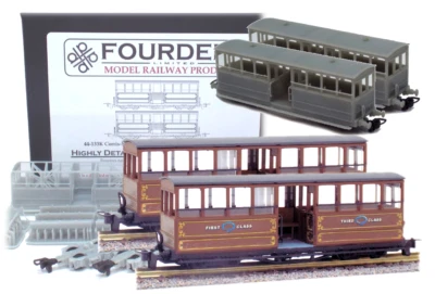 Fourdees Corris Style Bogie Carriages 009 / OO9 Kit - Image 1 of 4