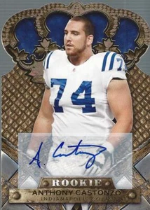 2011 Crown Royale Autographs Gold #109 Anthony Castonzo/499 Auto - Picture 1 of 2