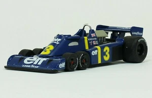 Tyrrell P34 Jody Scheckter 1976 Rare Formula 1 F1 Diecast Car 1:43 + Magazine - Picture 1 of 3