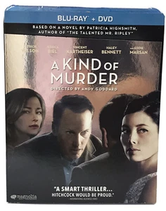 New Sealed! A Kind of Murder Blu-ray + DVD Combo Set Jessica Biel Patrick Wilson - Picture 1 of 4