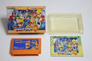 Rockman 4 Megaman Nintendo Famicom NES Capcom, 1991 Boxed with Manual / Japan - Bild 1 von 19