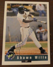 AUTOGRAPHED 1992 Classic Draft Picks #110 Shawn Wills RC