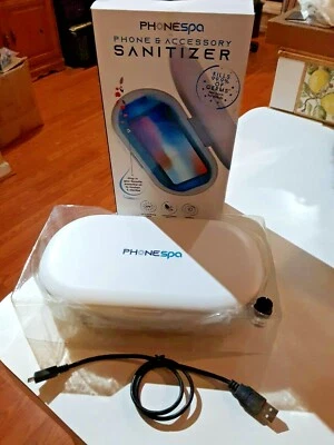 PhoneSpa Phone & Accessory UV-C Sanitizer and Aroma Diffuser - Image 1 of 4