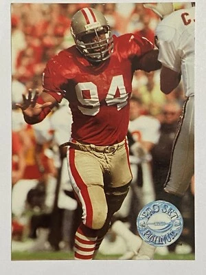 1991 Pro Set Platinum #146 Charles Haley San Francisco 49ers - Image 1 of 2