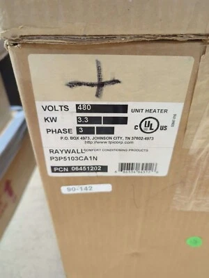 TPI Corporation 3 Phase Unit Air Heater, Model P3P5103CA1N - Image 1 of 3