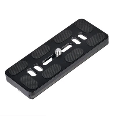 Placa de liberación rápida de 100 mm se adapta a Arca-Swiss estándar para cámara trípode rótula Foto 1 de 4