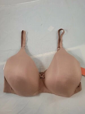 Gilligan O'Malley Nursing Everyday T-Shirt Bra BEIGE SIZE 40D - Image 1 of 4