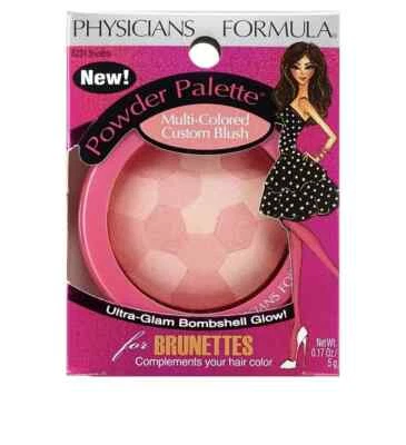 Physicians Formula Powder Palette Multi-Colored Custom Blush , BRUNETTES ,#6231 - Image 1 of 4
