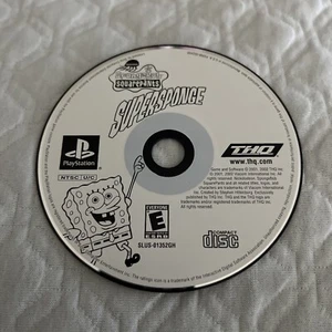 SpongeBob SquarePants SuperSponge PS1 Playstation 1 - (See Pics) - Picture 1 of 1