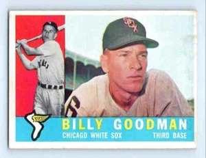 Topps Billy Goodman Medias Blancas de Chicago 1960 #69 - Imagen 1 de 2