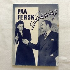 Einbrecher Ralph Arthur Roberts Lilian Harvey Vintage 1930 Danish Movie Program