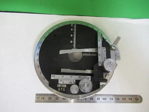 UNITRON POL BÜHNENTISCH DREHBARES POLARISATIONSMIKROSKOP WIE ABGEBILDET &Z1-A-133 - Bild 1 von 9