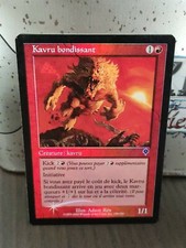 Foil kavru leaping-pouncing kavu mtg magic invasion inv fr mint foil 2000