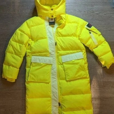 Nike Jordan Down Parka Neón Gimnasio Iluminador Amarillo CV2480 757 Mujeres Talla 2XL NUEVO Foto 1 de 4