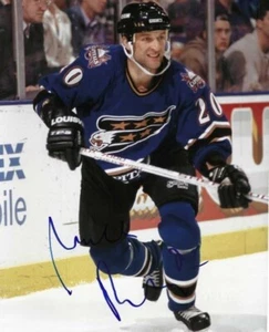 Signed 8x10 MICHAL PIVONKA Washington Capitals Autographed Photo - COA - Picture 1 of 1