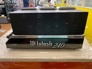 McIntosh MC240 Stereo Power Amplifier 120V USED JAPAN vintage audio mc-240 RARE - Picture 1 of 12