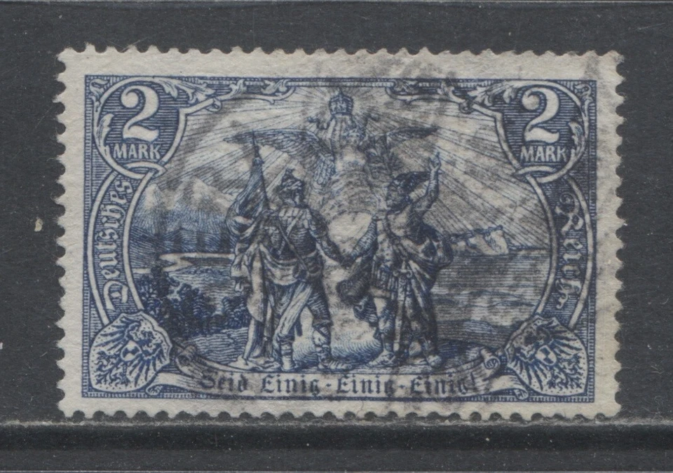 Germany 1902   2 Mark  Union of North & South Germany no watermark used,  $ 151. - Image 1 of 1
