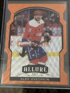 🔥20-21 Upper Deck Allure Orange Slice SP Die Cut #1 Alex Ovechkin CAPITALS🔥