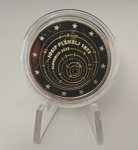 ESLOVENIA 2 EUROS 2023 PROOF - CONM. JOSIP PLEMELJ - ENCAPSULADA - Imagen 1 de 2