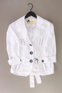 ✨ Biba Regular Blazer für Damen Gr. 40, M weiß aus Polyester ✨