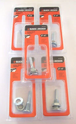 5 BLACK & DECKER 3/8" MANDRIL TALADRO POZOS 3" Y 4" CORTE Y RUEDAS DE ALAMBRE 70-618 Foto 1 de 2