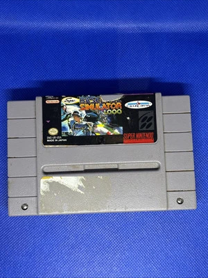 SNES Super Baseball Simulator 1.000 Nintendo SNES Cart Only - Image 1 of 2