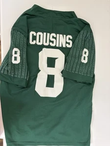 Nike Michigan State Spartans Football Jersey #8 Kirk Cousins Medium Big 10 Patch - Picture 1 of 13