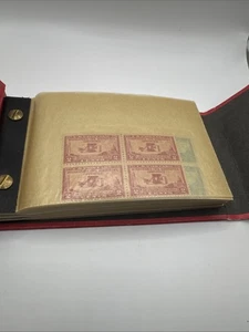 US Airmail postfrische Plattenblöcke 400+ Briefmarken Album Lot Buch (Lot of 100 Blocks) - Bild 1 von 24