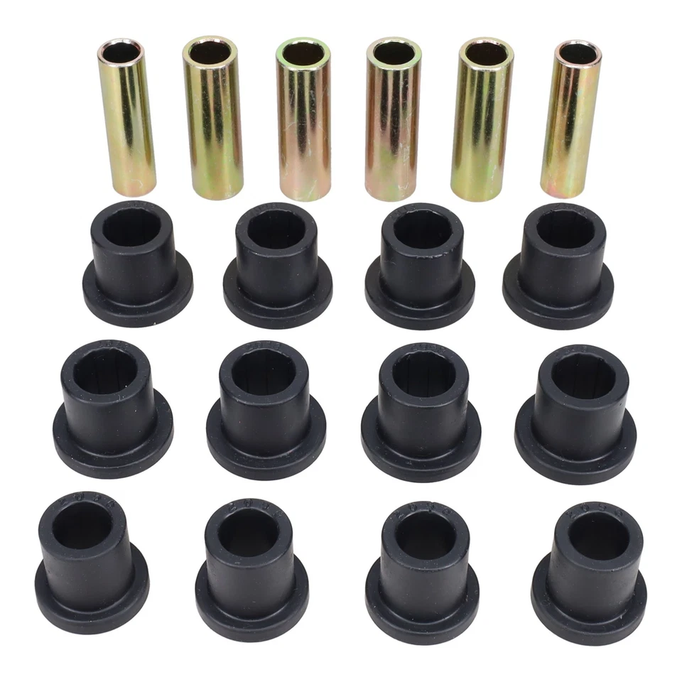 Juego de bujes de resorte de hoja trasera Polygraphite® 1966-1977 Ford Bronco NUEVO Foto 1 de 4