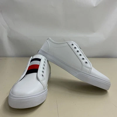 TOMMY HILFIGER Anni Zapatilla Informal Para Mujer Talla US 6.5 M Blanca Multi Foto 1 de 4