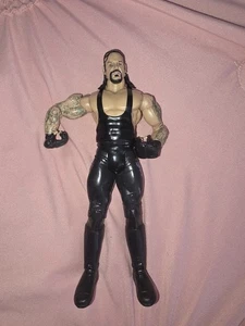 2004 WWE Jakks Pacific The Undertaker Wrestling Actionfigur Tongue Out Deadman - Bild 1 von 2
