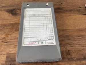 Registratore portatile vintage Twinlock Scribe con ricevute - Foto 1 di 9