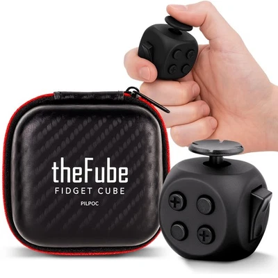 theFube Fidget Cube, Cubo Infinity per Sollievo dallo Stress a 6 Lati per Adulti e Bambini, B... - Immagine 1 di 4
