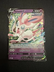 Pokemon Sylveon V SWSH202 SWSH: Sword & Shield Promo Cards Holo NM - Picture 1 of 2