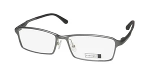 NEW CONTRAST KINETIC EYEWEAR GRAY MENS GRAY METAL & PLASTIC 58-15-145 FULL-RIM - Picture 1 of 8