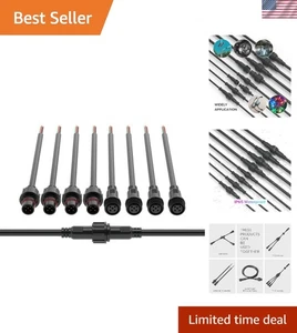 Versátil Conector Eléctrico 20cm 5 Pines - Ideal para Tiras LED Interior/Exterior - Imagen 1 de 11