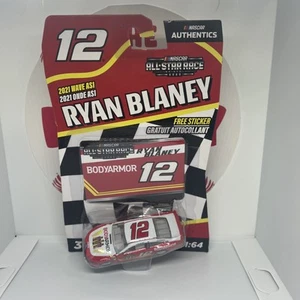 2020 All-Star Race NASCAR Authentics #12 Ryan Blaney BodyArmor Ford 1:64 Diecast - Picture 1 of 11