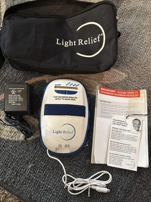 Light Relief LR150 includes large Carrying Case, AC adapter - Image 1 of 2