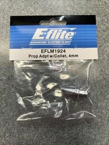 E-flite Prop Adapter with Collet 4mm EFLM1924 Spinners & Hub Nuts - Picture 1 of 1