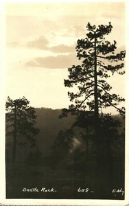 Beatle Rock Mt. Eddy California Antique (1920s) RPPC Real Photo Postcard - Picture 1 of 2