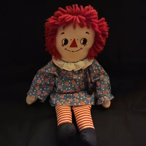 Bambola vintage 1986 Applause Raggedy Ann 24" di Johnny Gruelle #8458 peluche - Foto 1 di 8