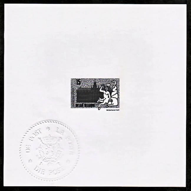 Bélgica Sc1478 Ayuntamiento de Amberes, arquitectura, prueba ministerial. Foto 1 de 1