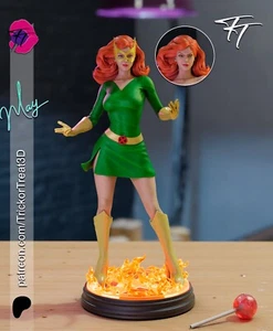 Impresión 3D Jeane Grey 1963 sin pintar/sin montar - Imagen 1 de 9