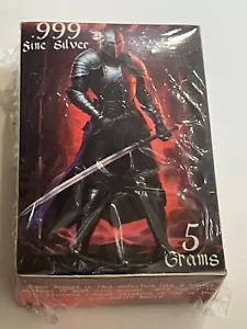 5g Silver Knight in Armor Limited (#551 of 3000) SEALED - Bild 1 von 2