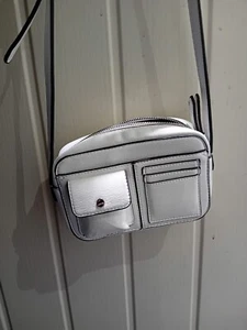 NEXT Small White Handbag, Adjustable Shoulder Strap, Zip Fasten - Picture 1 of 12