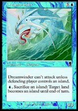 Dreamwinder LP FOIL Odyssey MTG Magic Cards Blue Common