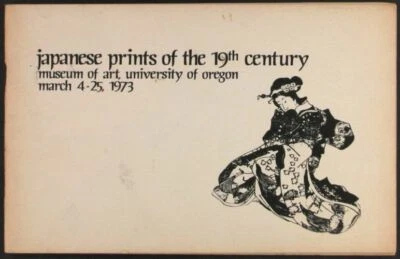 Japanese Prints of 19th Century - Warner Collection 1973 Exhibition Catalog - Image 1 of 4