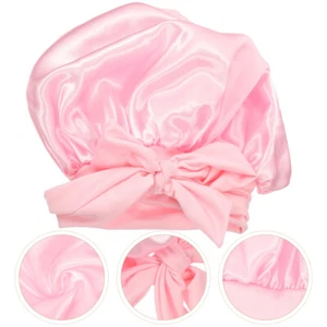 Cappello da Notte Strap Uomo Miss Regolabile Sonno Cofano Dormire Raso Dormire - Foto 1 di 12